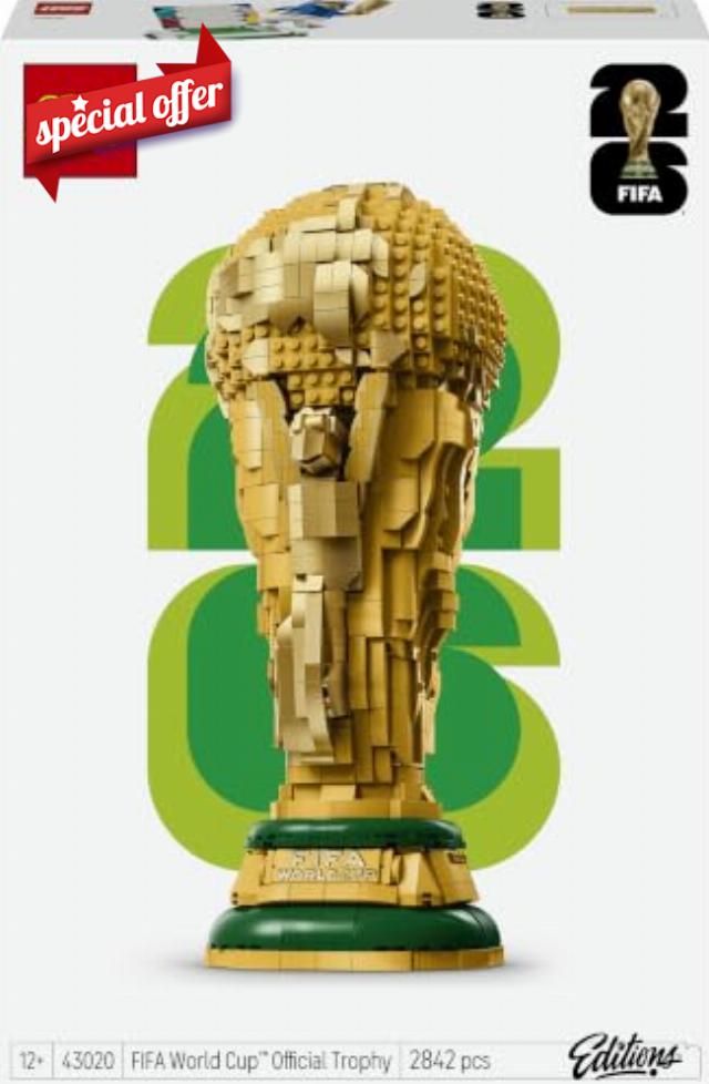 LEGO Editions FIFA World Cup Official Trophy 43020                                                          Toys for 12+ Year Old Boys