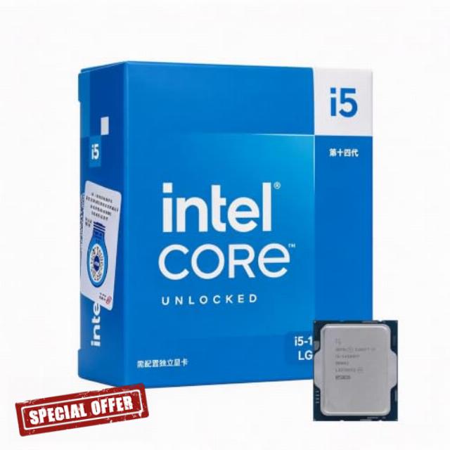 Intel Core i5-14600KF Desktop Processor 14 Cores Unlocked                                                          6 P-Cores + 8 E-Cores