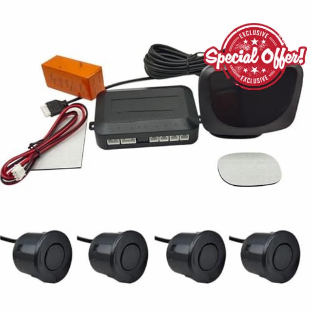 Parking Sensor Reverse Assist LCD Display Monitor (2.0"/Gray)                                                          Universal Fit