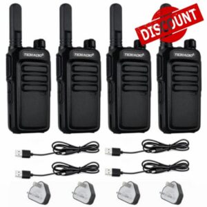 TDRADIO TD-M7 Walkie Talkies Long Range for Adults