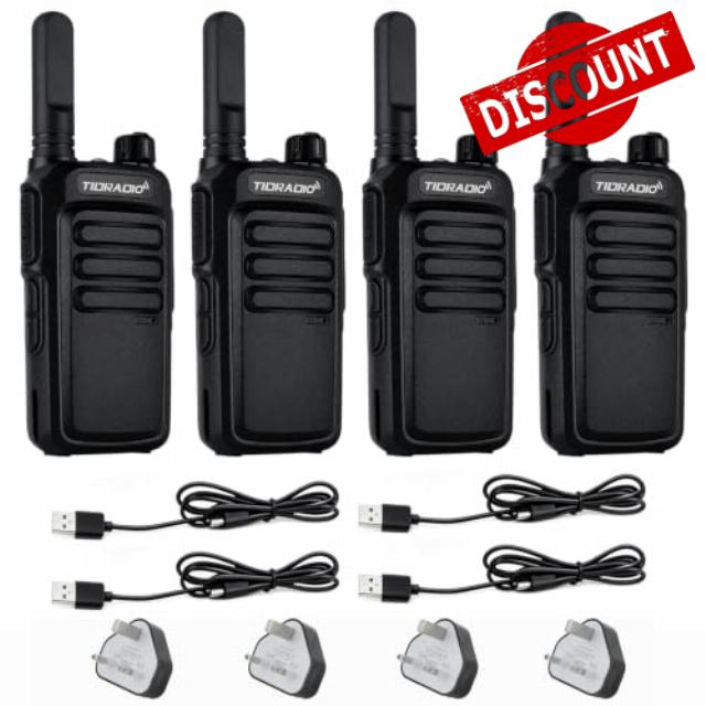 TDRADIO TD-M7 Walkie Talkies Long Range for Adults
