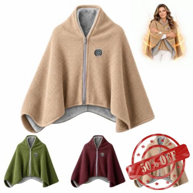 Heated Shawl Blanket for Women