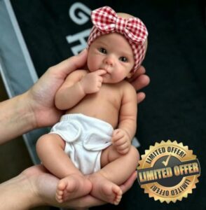 Zero pam Full Silicone Baby Doll-30CM Squishy Reborn Baby Dolls For Girl 3+                                                          Real Silicone Material