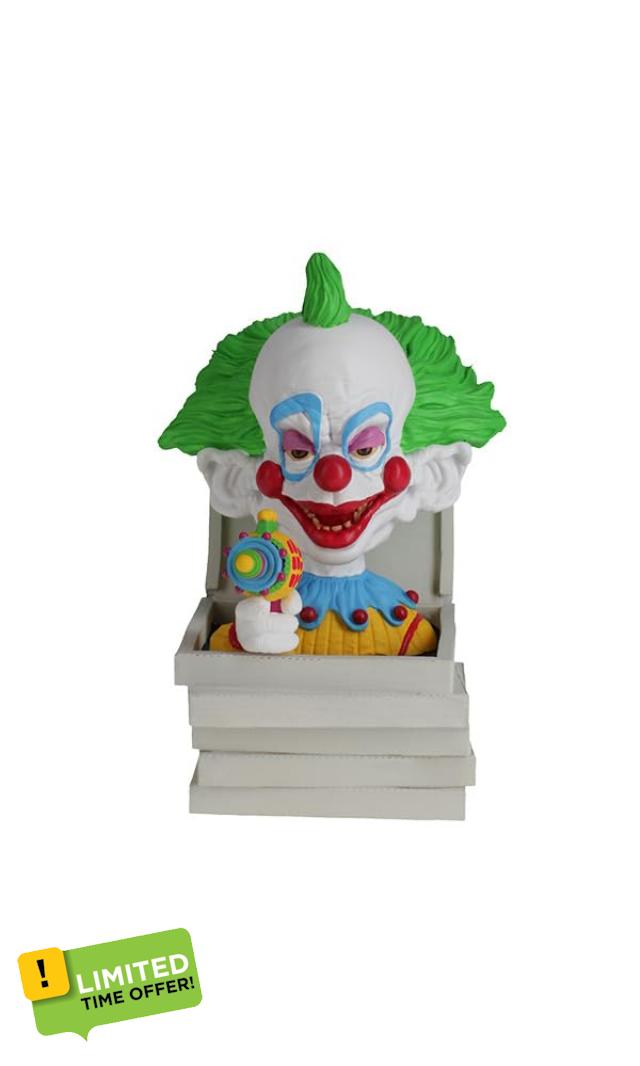Royal Bobbles Killer Klowns from Outer Space - Shorty in Pizza Box Collectible Bobblehead Statue