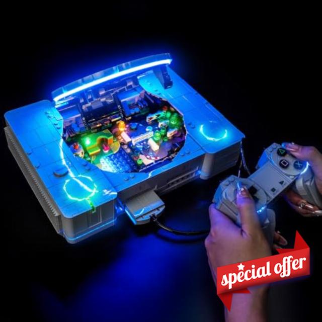 BrickBling Light Kit Compatible with Lego 72306 PlayStation (No Model)                                                          Decoration Lighting Set