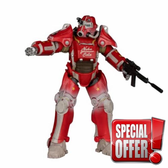 McFarlane Toys Fallout T-45B Nuka Cola Elite Edition #13 7in Deluxe Action Figure