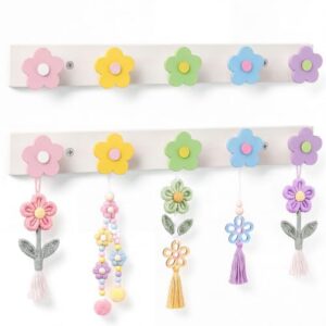Flower                                                          16.5” Kids Wall Mounted Hangers