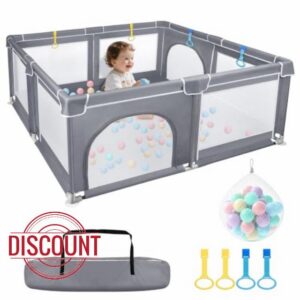 Large Portable Baby Playpen for Babies & Toddlers