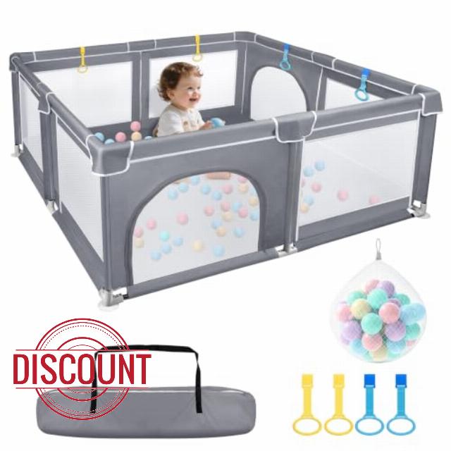 Large Portable Baby Playpen for Babies & Toddlers