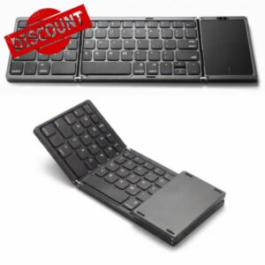 Foldable Bluetooth Keyboard with Touchpad