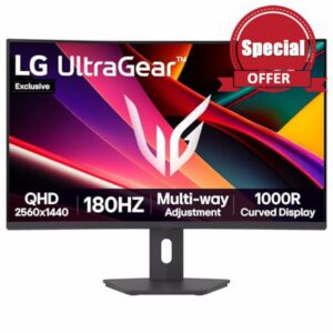 LG UltraGear G6 32G60ZA Gaming Monitor (Excl.) - Curved QHD 1440p