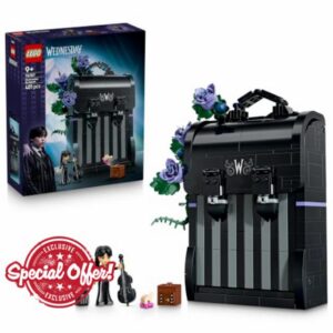 LEGO Wednesday: Wednesday Backpack 76787                                                          Toys for 9+ Year Old Girls & Boys