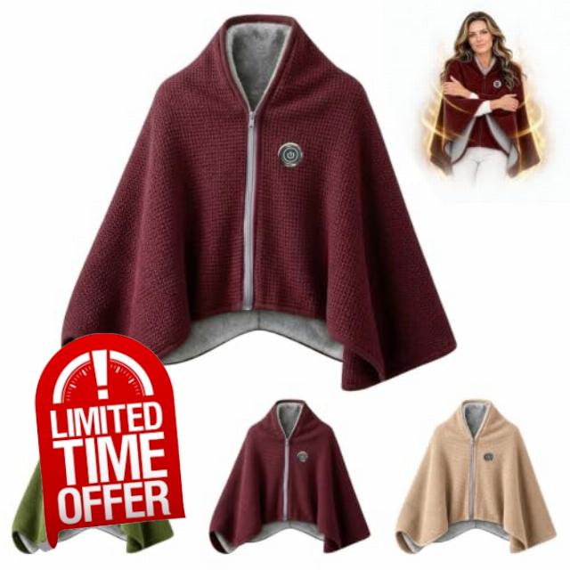 Heated Shawl Blanket for Women