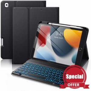 for iPad 9th/8th/7th Generation Case with Keyboard