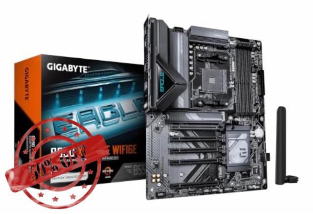 GIGABYTE B550 X EAGLE WIFI6E Motherboard                                                          AMD Ryzen 5000 G-Series CPUs