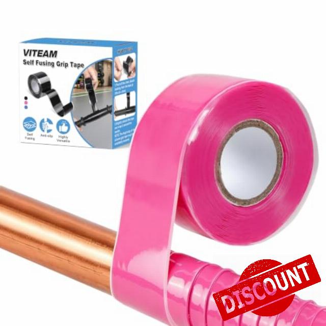 Silicone Grip Tape Rubber Pole Wrap Grip Tape with Residue-Free and Strong Grip for Handle