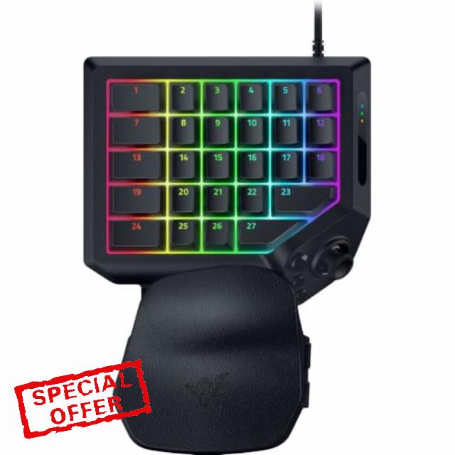 Razer Tartarus V2 Pro - Analog Optical Gaming Keypad - Optical Switches Gen-2 - Full-Sized TMR Thumbstick & 31 Programmable Controls - 8 kHz HyperPolling