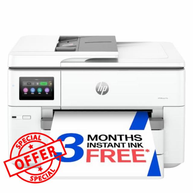 HP OfficeJet Pro 9730 All-in-One Printer | Colour | for Small Office | Wireless | Print