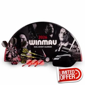 Winmau & Red Dragon | Christmas Advent Calendar 2026 | Over £170 Value                                                          24-Day Countdown | Ideal Christmas Gift | Darts