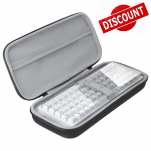 Carrying Case & Keyboard Roof for HHKB Professional HYBRID/Classic Type-S                                                          Happy Hacking Keyboard Lid - EVA Shockproof Hard Shell