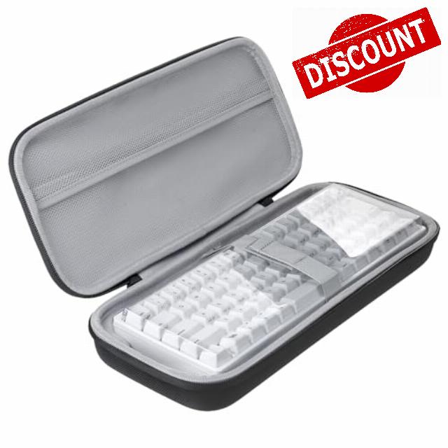 Carrying Case & Keyboard Roof for HHKB Professional HYBRID/Classic Type-S                                                          Happy Hacking Keyboard Lid - EVA Shockproof Hard Shell