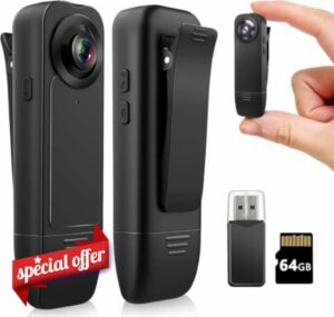 1080P Mini Body Camera with Audio and Video