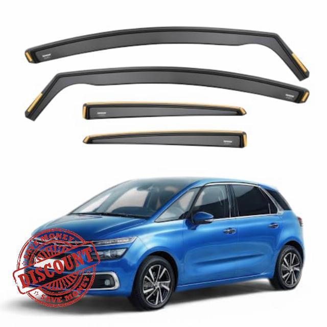 ISPEED Wind Deflectors For Citroen C4 Picasso MK2 2013-2020 | Keep Your Car Ventilated In Rain & Wind