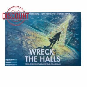 Murder Mystery Advent Calendar for Adults: Wreck The Halls                                                          24 sealed doors