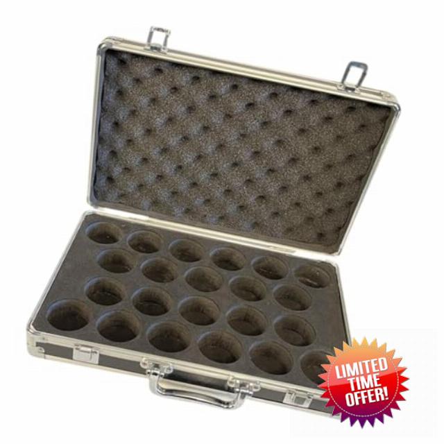 Billiard Ball Storage Case for 22 Balls                                                          lightweight aluminum