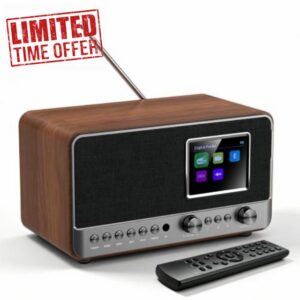 DAB Radio Mains Powered with Bluetooth