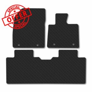 Geely EX5 (2025+) 5mm Rubber Car Mats                                                          Heavy Duty Rubber Tailored Fit Floor Mats Full Coverage Durable Waterproof Accessories Easy Clean Anti Slip Made in the UK
