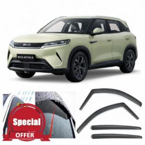 4x Wind Deflectors for BYD Atto 2 2025 2026 2027 Weather Shields Sun Visors Rain Guards
