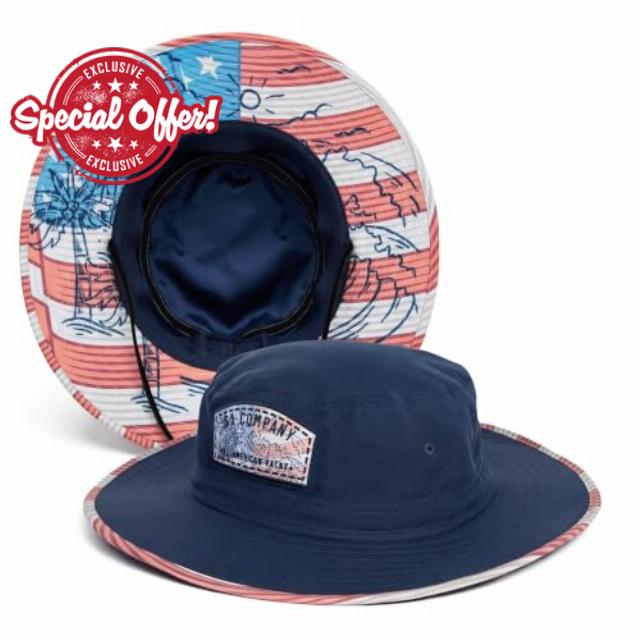 SA Company Bucket Hat | UV 50+ for Adults | Sun Protection with Adjustable Fit