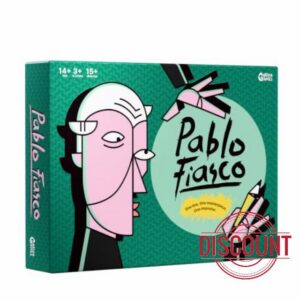 Pablo Fiasco: Imposter Drawing Game for Families & Friends | Hilarious Family Party Game of Sketches & Suspicion for 3-8 players | 640 Secret Words