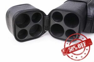 2" x 2" Faux Leather Pool Cue Case
