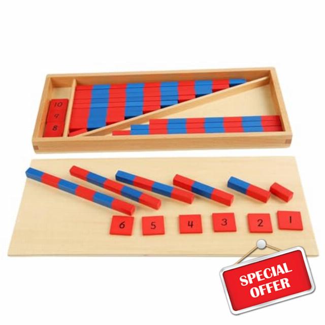 Red And Blue Number Rods