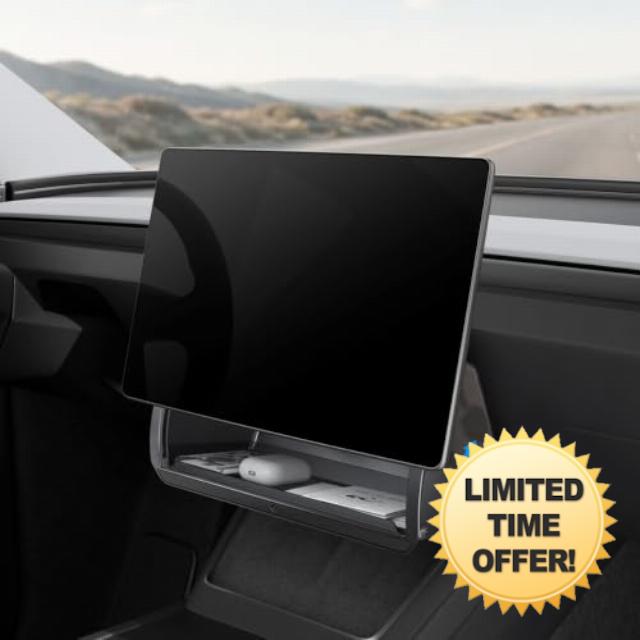 Spigen Tesla Hidden Under Screen Storage Organiser with Magnetic Flip-Open                                                          Model Y Juniper 2025/26 Model 3 Highland 2024/25/26