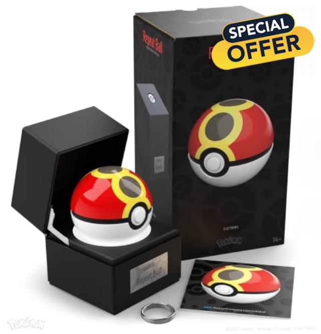 The Wand Company Original Poké Ball Authentic Replica - Realistic