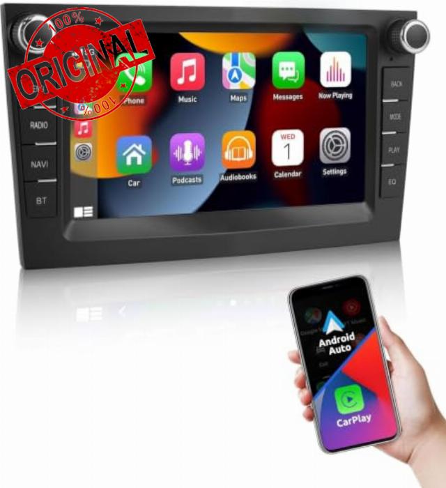 ESSGOO 4+64G Android 15 Car Stereo with Wireless Carplay and Android Auto for Vauxhall Opel Corsa C D Zafira B Astra G H