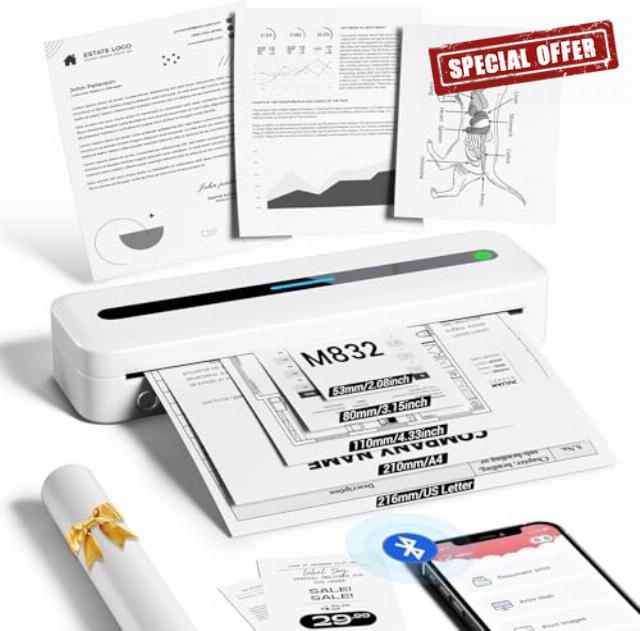 A4 Portable Thermal Printer