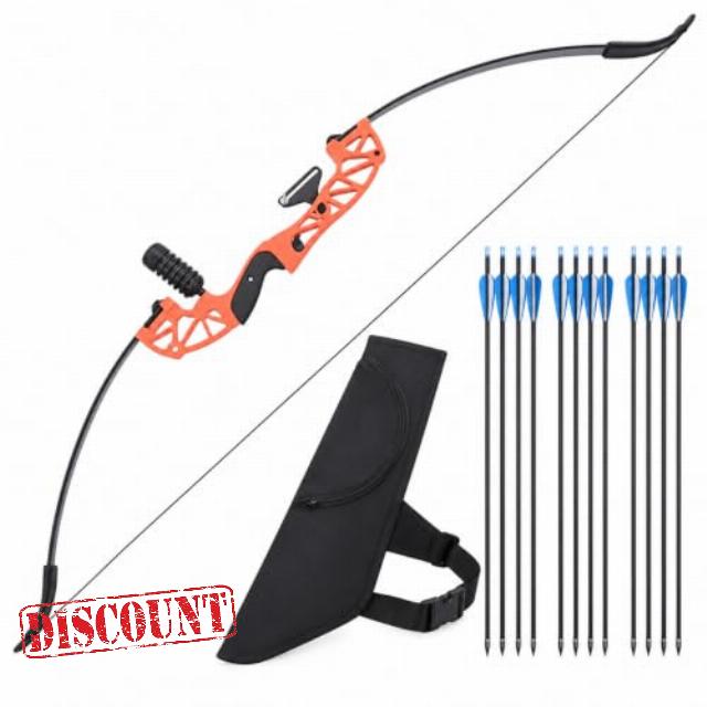 Recurve Bow and Arrow Set for Adults