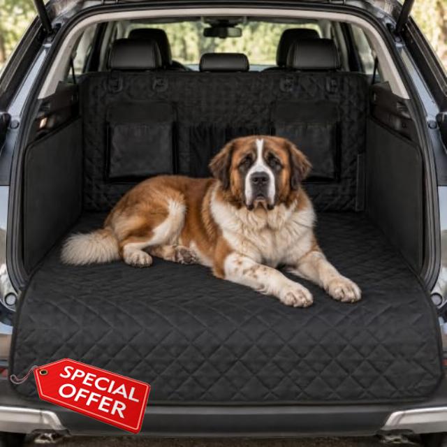 WildKind Co Car Boot Protector for Dogs