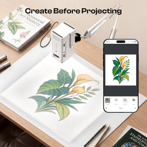 15''-85'' Flexible Projection on Table & Wall
