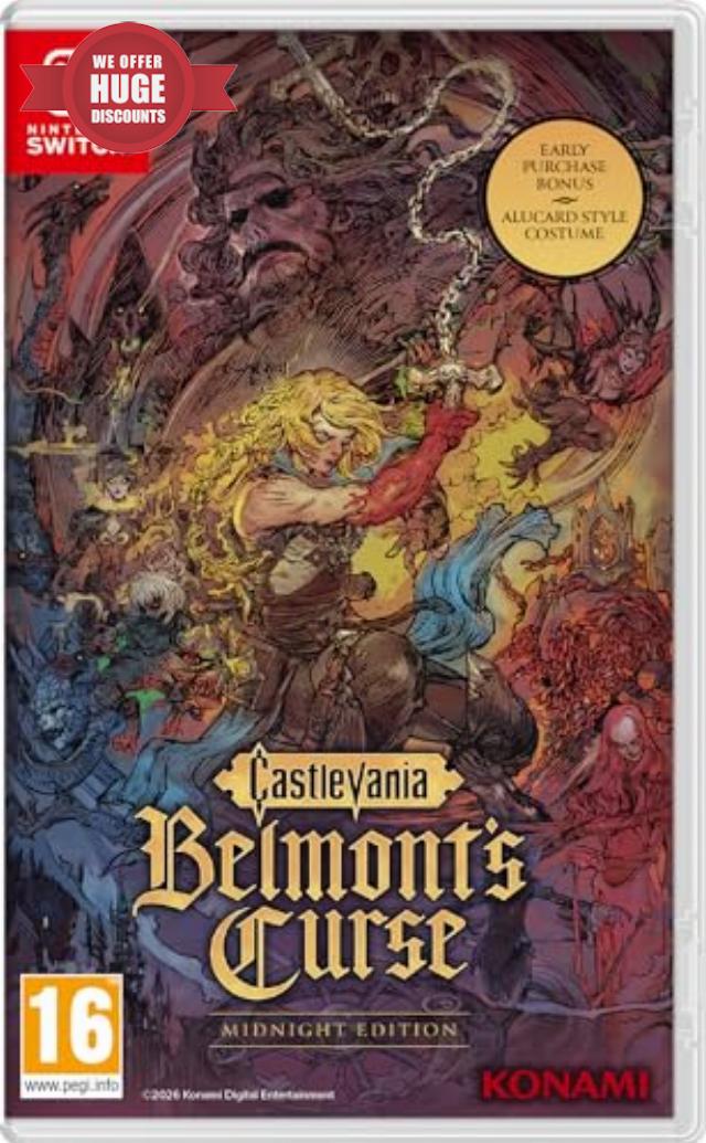Castlevania: Belmont's Curse-Midnight Edition - Switch