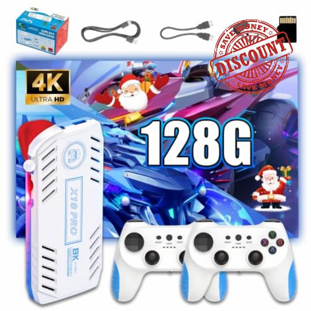 X10 Pro Game Stick 4K New Retro Games Console for TV