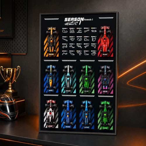 Wall‑Mounted Display Board for F1 Fans