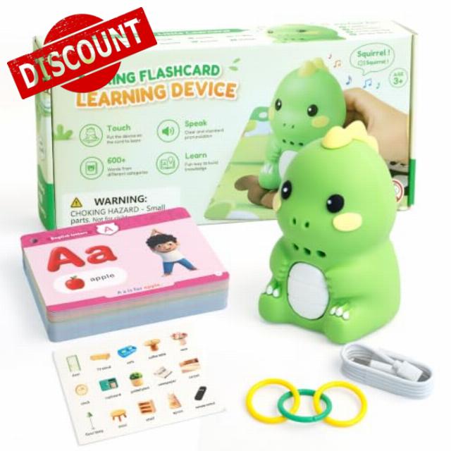 Dinosaur Talking Flash Cards
