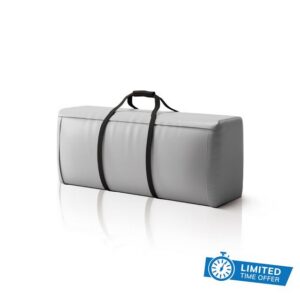 Waterproof Patio Cushion Storage Bag - 122 x 38 x 56 cm 600D Heavy Duty Oxford Outdoor Cushion Storage Bag