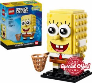LEGO® BrickHeadz™ SpongeBob SquarePants Figure 40858                                                          72 Pieces