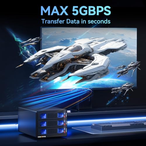 Aluminum(NO NAS/RAID) USB 3.0 External Hard Drive Enclosure